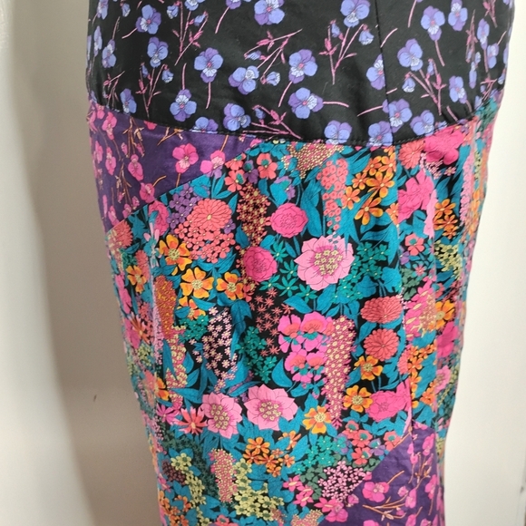 J. CREW LIBERTY HOUSE COTTON PATCHWORK SKIRT - Picture 9 of 12